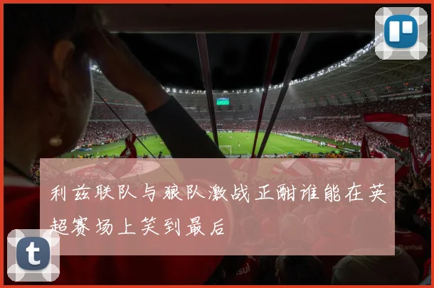 利兹联队与狼队激战正酣谁能在英超赛场上笑到最后